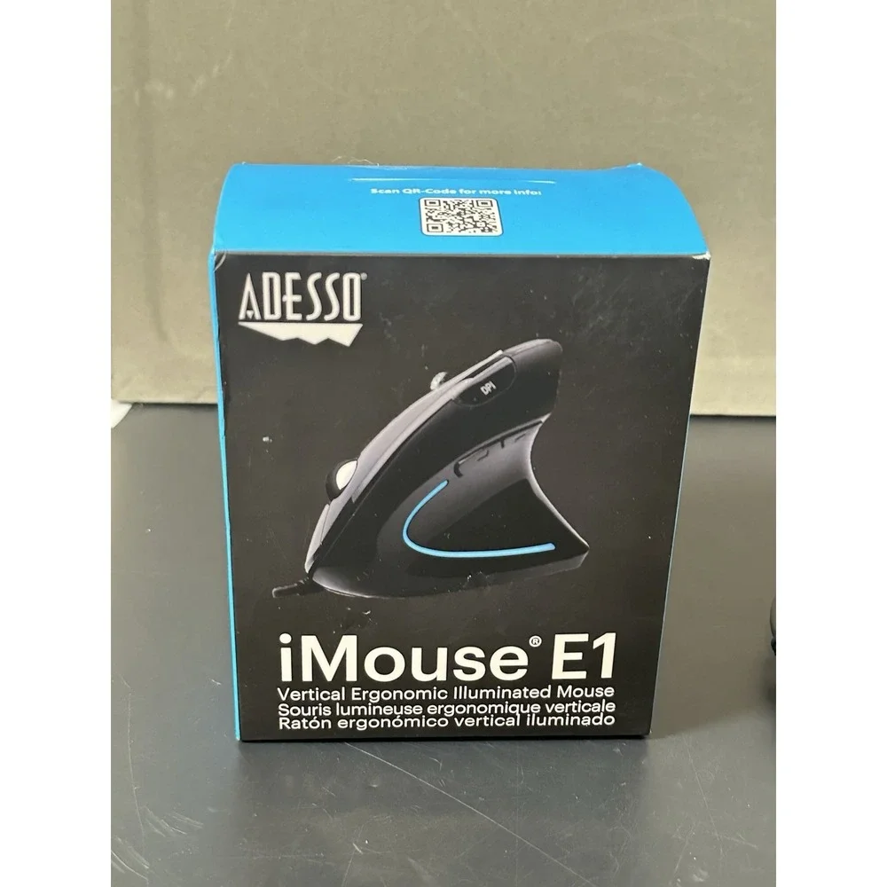 Adesso Mouse E1 New Open Box
